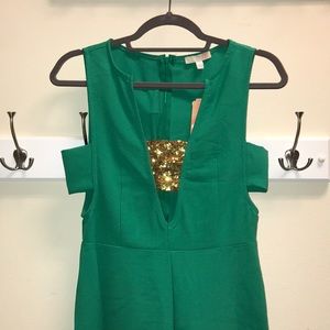 GB green festive romper - st Patrick’s day!